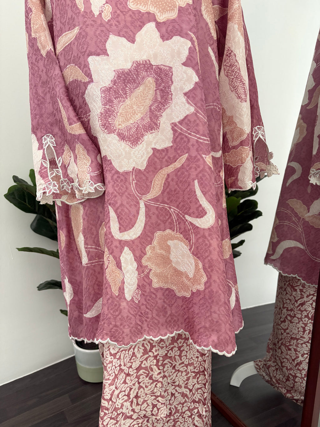 Kurung Ana (Dusty Pink)