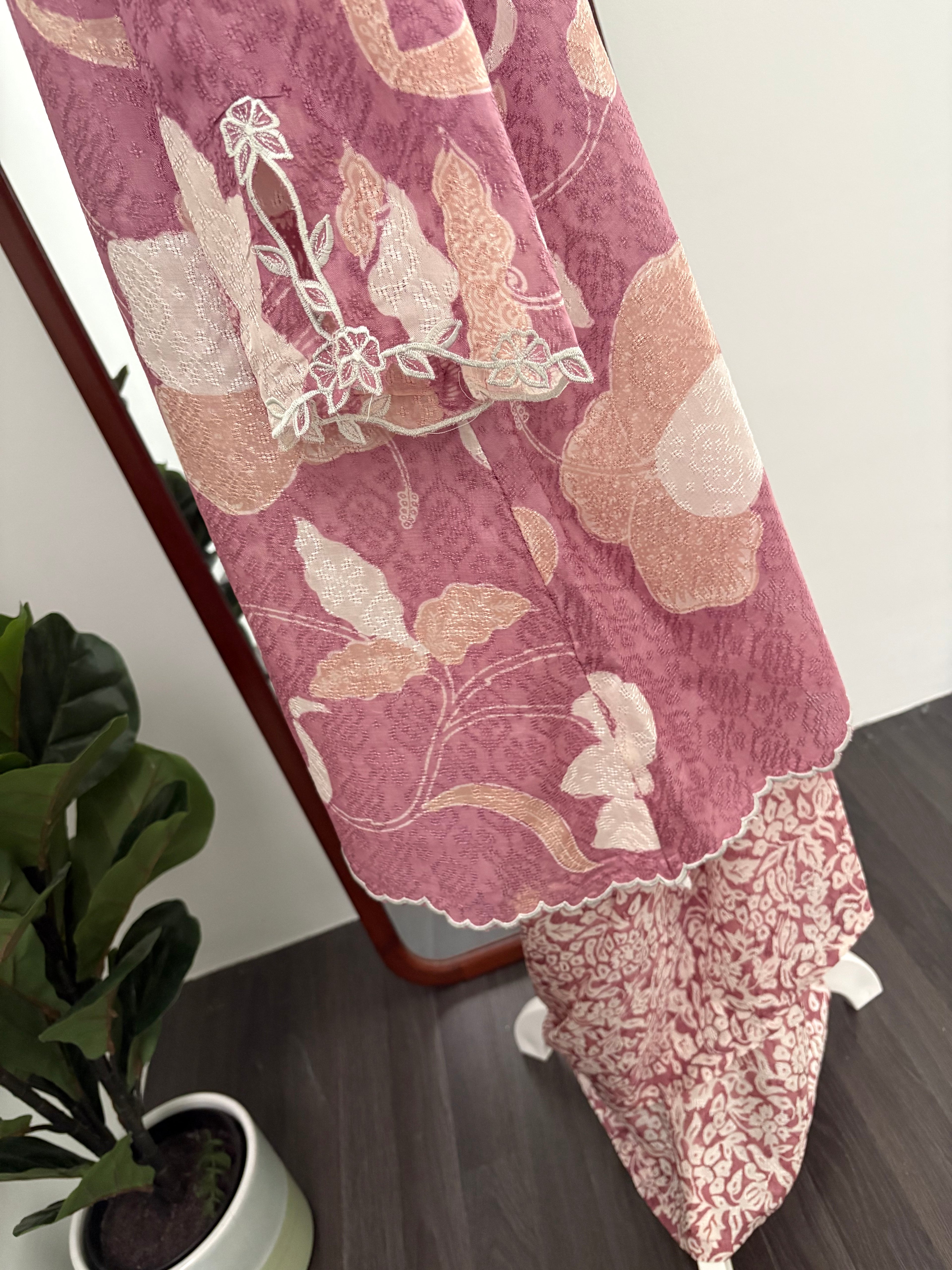 Kurung Ana (Dusty Pink)