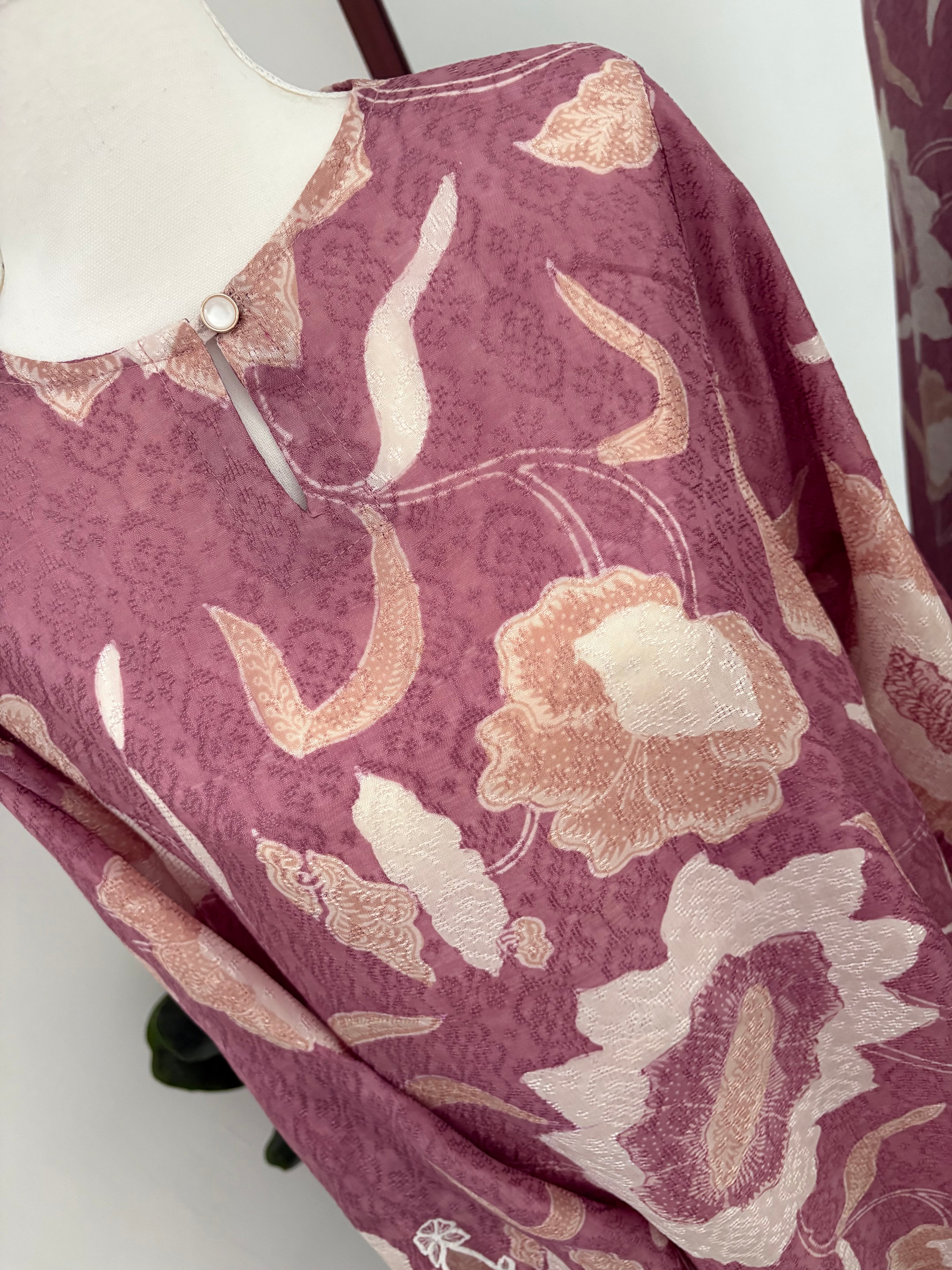 Kurung Ana (Dusty Pink)