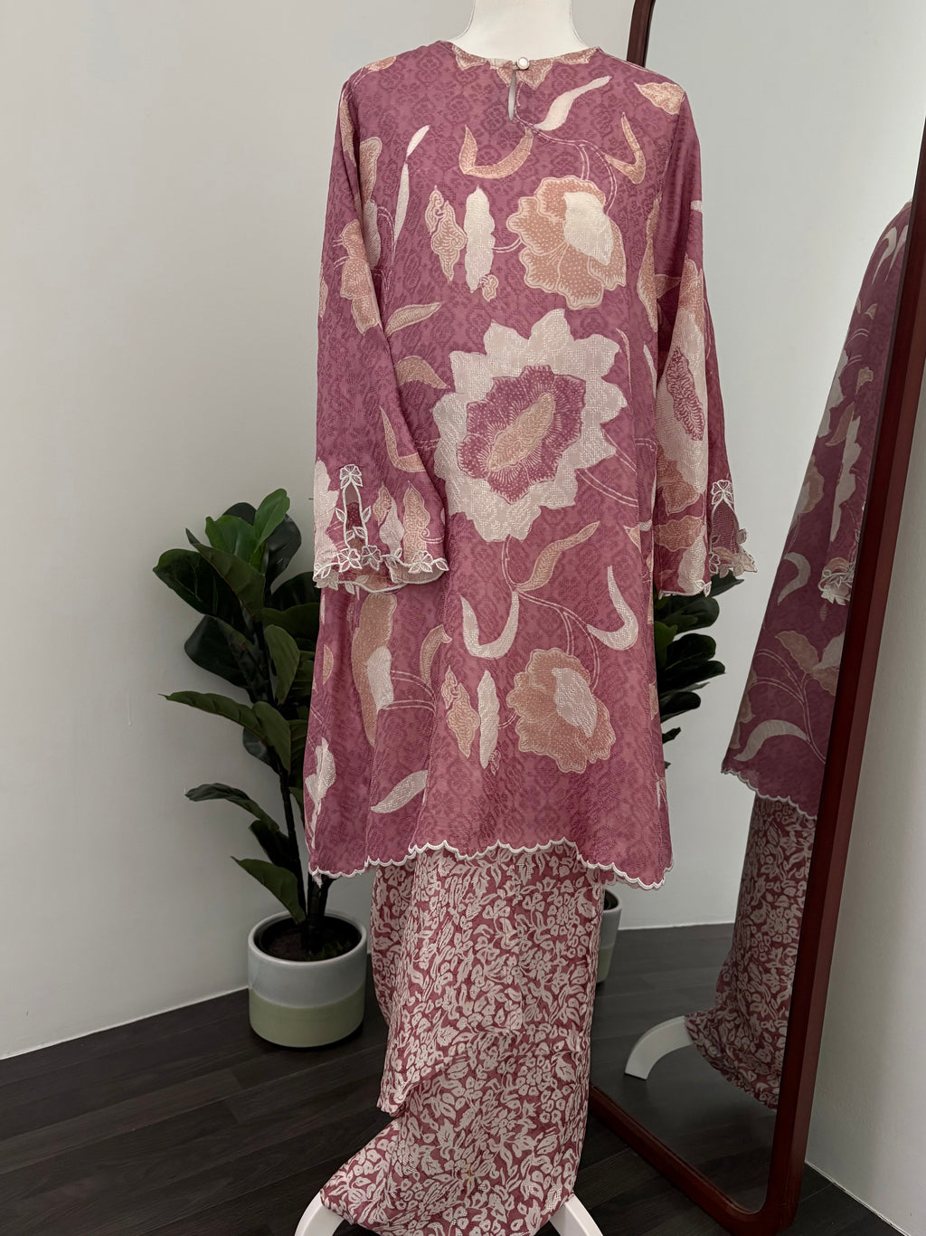 Kurung Ana (Dusty Pink)