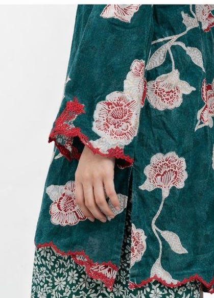 Kebaya Lea (Emerald Green)